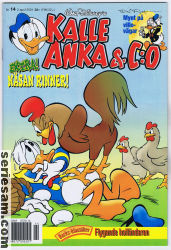 Kalle Anka & C:O 2001 nr 14 omslag serier