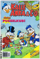 Kalle Anka & C:O 2001 nr 38 omslag serier