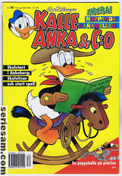 Kalle Anka & C:O 2002 nr 34 omslag serier