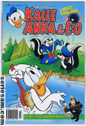 Kalle Anka & C:O 2002 nr 37 omslag serier