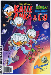 Kalle Anka & C:O 2002 nr 7 omslag serier