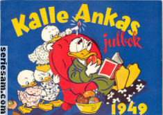 Kalle Ankas julbok 1949 omslag serier