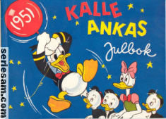 Kalle Ankas julbok 1951 omslag serier