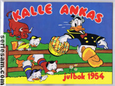 Kalle Ankas julbok 1954 omslag serier