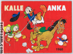Kalle Ankas julbok 1960 omslag serier