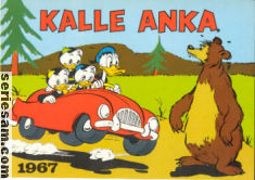 Kalle Ankas julbok 1967 omslag serier