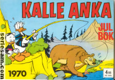 Kalle Ankas julbok 1970 omslag serier