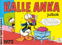 Kalle Ankas julbok 1972 omslag serier