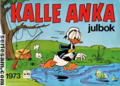 Kalle Ankas julbok 1973 omslag serier