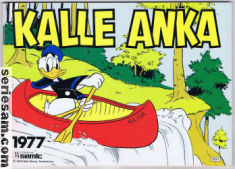 Kalle Ankas julbok 1977 omslag serier