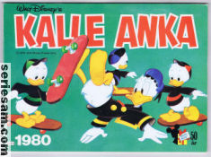 Kalle Ankas julbok 1980 omslag serier