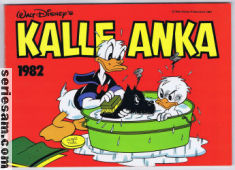 Kalle Ankas julbok 1982 omslag serier