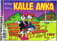 Kalle Ankas julbok 1997 omslag serier