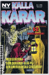 Kalla kårar 1990 nr 1 omslag serier