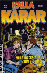 Kalla kårar 1990 nr 3 omslag serier