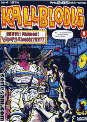 Kallblodig 1974 nr 4 omslag serier Kallblodig 1974 nr 4 omslag serier