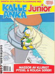 Kalle Anka junior 2017 nr 6 omslag serier