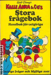 Kalle Anka & C:O´s stora frågebok 1972 nr 1 omslag serier Kalle Anka & C:O´s stora frågebok 1972 nr 1 omslag serier