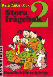 Kalle Anka & C:O´s stora frågebok 1973 nr 2 omslag serier