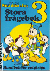 Kalle Anka & C:O´s stora frågebok 1974 nr 3 omslag serier