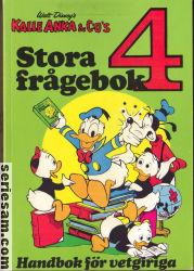 Kalle Anka & C:O´s stora frågebok 1975 nr 4 omslag serier