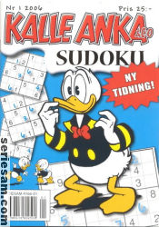 Kalle Anka & C:O Sudoku 2006 nr 1 omslag serier Kalle Anka & C:O Sudoku 2006 nr 1 omslag serier