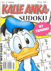 Kalle Anka & C:O Sudoku 2006 nr 2 omslag serier Kalle Anka & C:O Sudoku 2006 nr 2 omslag serier