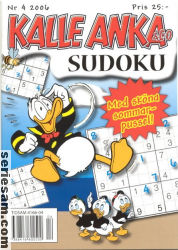 Kalle Anka & C:O Sudoku 2006 nr 4 omslag serier Kalle Anka & C:O Sudoku 2006 nr 4 omslag serier
