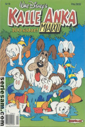 Kalle Anka Maxi 1994 nr 13 omslag serier