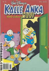 Kalle Anka Maxi 1996 nr 18 omslag serier