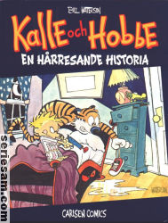 Kalle och Hobbe En hårresande historia 1996 omslag serier