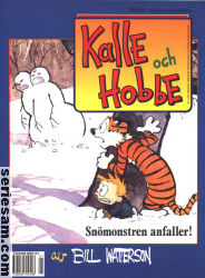 Kalle och Hobbe julalbum 1993 omslag serier