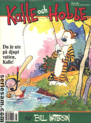 Kalle och Hobbe julalbum 1997 omslag serier
