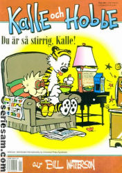 Kalle och Hobbe julalbum 2004 omslag serier