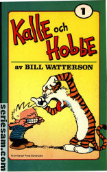 Kalle och Hobbe pocket 1988 nr 1 omslag serier