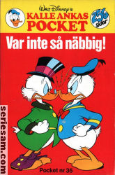 Kalle Ankas pocket 1980 nr 35 omslag serier Kalle Ankas pocket 1980 nr 35 omslag serier