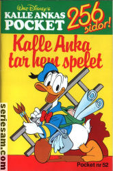 Kalle Ankas pocket 1984 nr 52 omslag serier