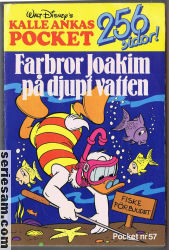 Kalle Ankas pocket 1984 nr 57 omslag serier