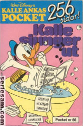 Kalle Ankas pocket 1985 nr 66 omslag serier