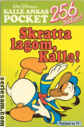 Kalle Ankas pocket 1986 nr 71 omslag serier Kalle Ankas pocket 1986 nr 71 omslag serier