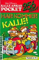 Kalle Ankas pocket 1986 nr 74 omslag serier