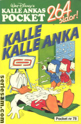 Kalle Ankas pocket 1987 nr 78 omslag serier