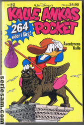 Kalle Ankas pocket 1987 nr 82 omslag serier