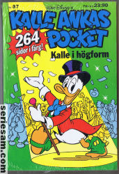 Kalle Ankas pocket 1987 nr 87 omslag serier
