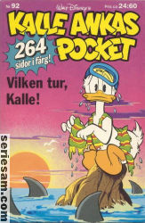 Kalle Ankas pocket 1987 nr 92 omslag serier