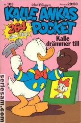 Kalle Ankas pocket 1988 nr 103 omslag serier Kalle Ankas pocket 1988 nr 103 omslag serier