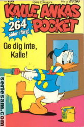 Kalle Ankas pocket 1988 nr 105 omslag serier