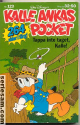 Kalle Ankas pocket 1990 nr 123 omslag serier