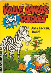 Kalle Ankas pocket 1990 nr 126 omslag serier