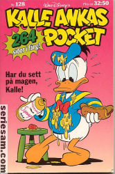 Kalle Ankas pocket 1990 nr 128 omslag serier